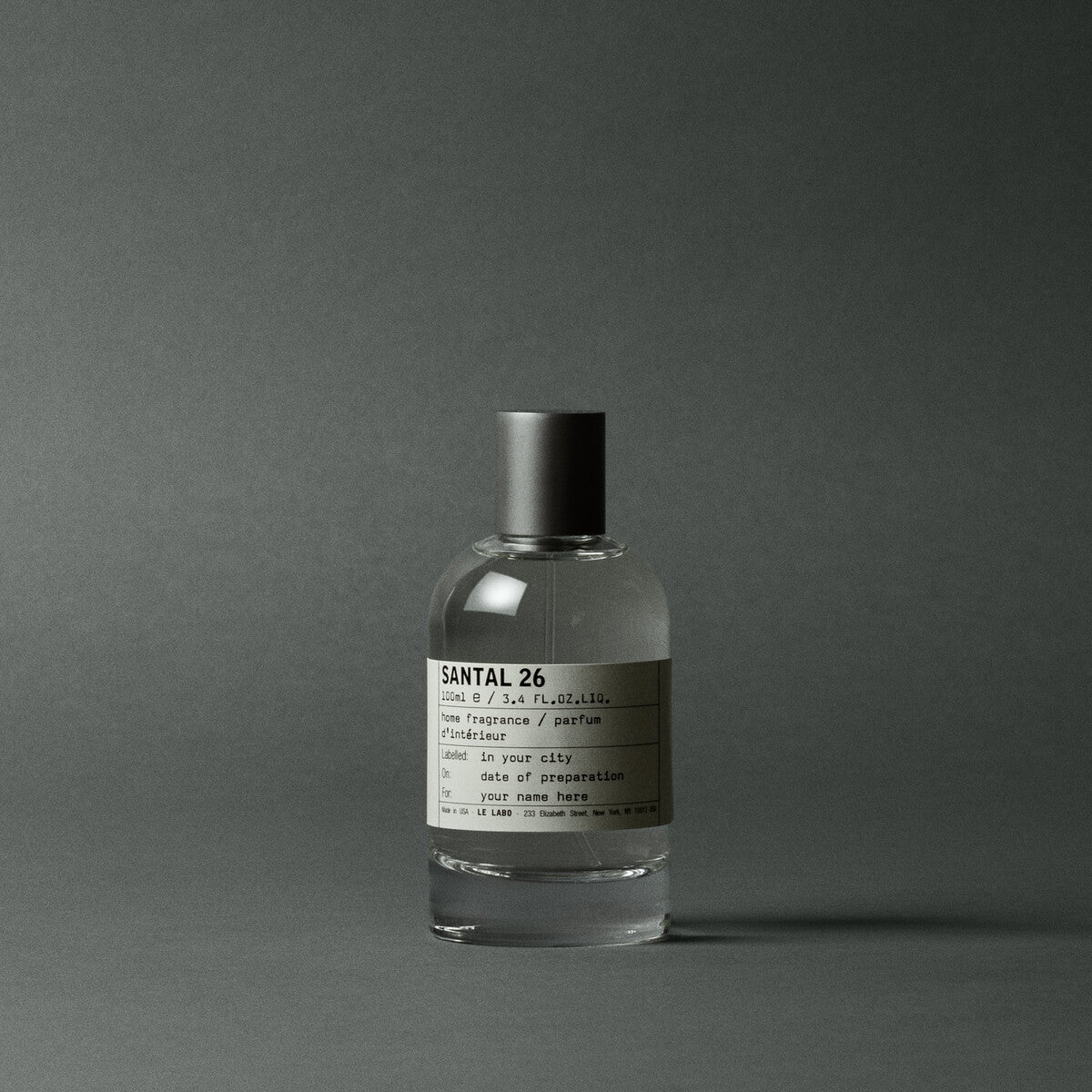 Le Labo Santal 26 HOME FRAGRANCE Eau De Parfum